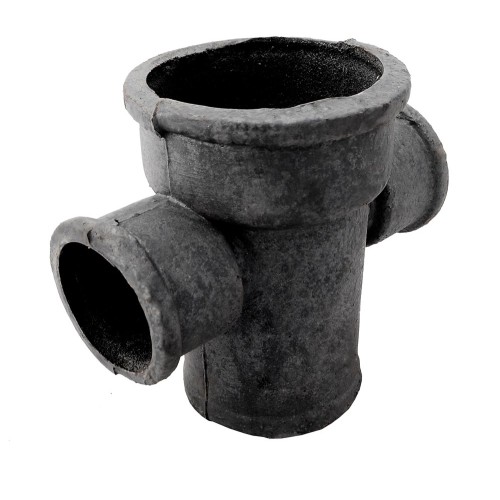 Крестовина чугунная канализационная косая Ду 100-100-100 45гр б/н одноплоскостная ГОСТ 6942-98 во Владивостоке