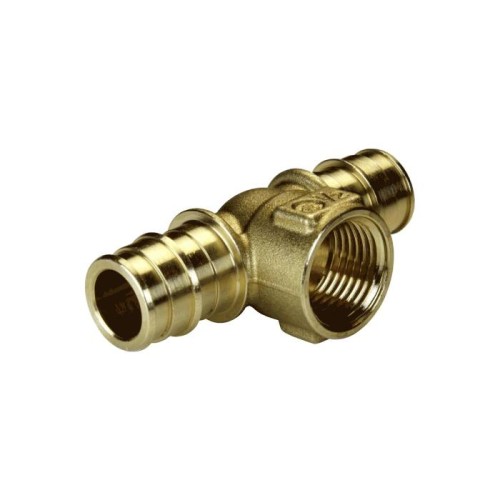 Тройник латунный Дн 25-25-20 GX151 переходной для PE-X труб Giacomini во Владивостоке