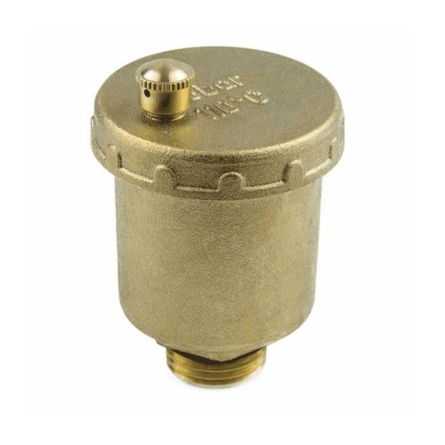 Воздухоотводчик автоматический латунный Ду-15 (1/2") Ру-10 НР (НАР) с запорным клапаном Aquasfera 5001 во Владивостоке