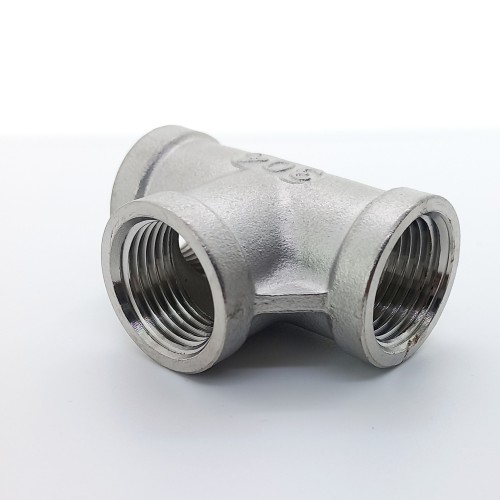 Тройник чугунный переходной оцинкованный ВР (ВН) 40 мм 3/4" ГОСТ 8949-75