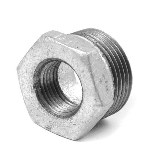 Футорка чугунная оцинкованная ВР-НР 50 мм 1/2" ГОСТ 8960-75