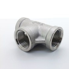 Тройник чугунный переходной оцинкованный ВР (ВН) 20 мм 1 1/2" ГОСТ 8949-75