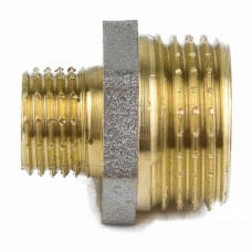 Ниппель латунный переходной НР Aquasfera 15 мм 3/8"