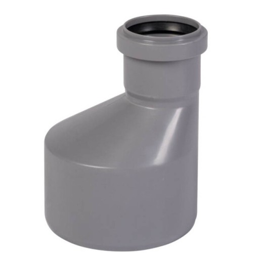 Переход канализационный PP-H на чугун серый Дн 50-75 б/нап без манжеты VALFEX во Владивостоке