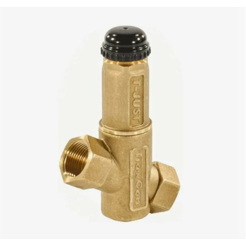 Клапан балансировочный латунный термостатический с внутренней резьбой 1,0 МПа R158A Giacomini 20 мм во Владивостоке