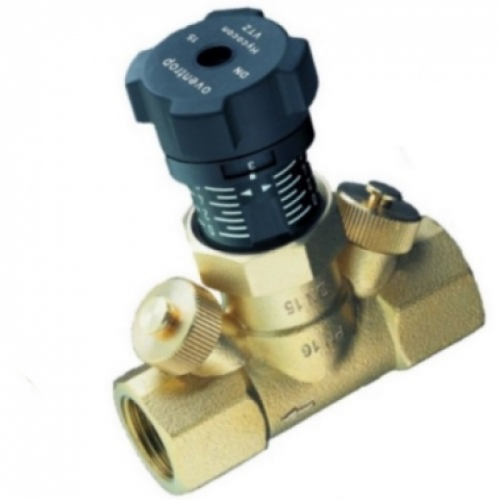 Клапан балансировочный латунный ручной с внутренней резьбой 1,6 МПа Hycocon VTZ Oventrop 32 мм во Владивостоке