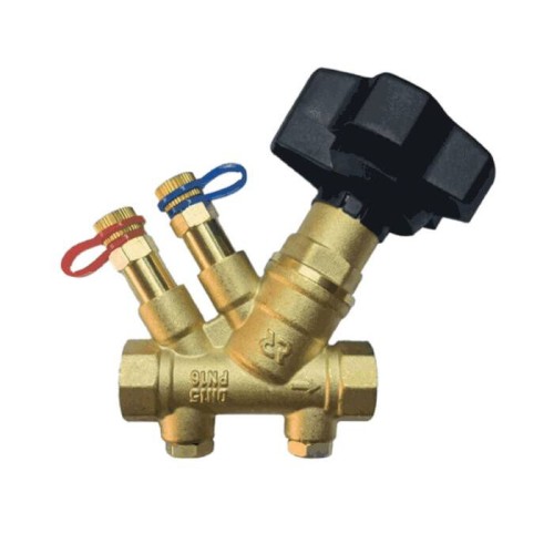 Клапан балансировочный латунный ручной с внутренней резьбой 1,6 МПа MVT-R Ридан 15 мм во Владивостоке