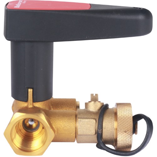 Клапан запорно-балансировочный латунный ручной с внутренней резьбой 2,5 МПа Ballorex BASIC Broen 15 мм во Владивостоке