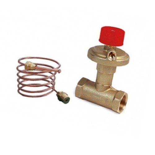 Клапан балансировочный латунный автоматический с внутренней резьбой 2,5 МПа R206C-1 Giacomini 25 мм во Владивостоке