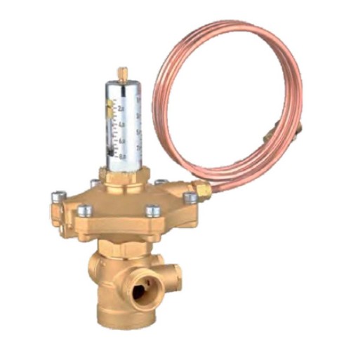 Клапан балансировочный латунный автоматический с наружной резьбой 1,6 МПа APT-R Ридан 15 мм во Владивостоке