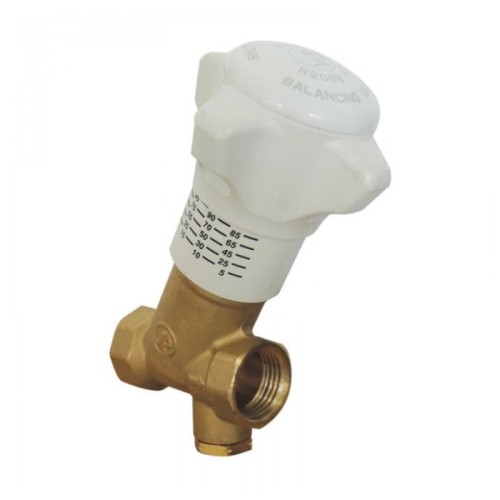 Клапан балансировочный латунный ручной с внутренней резьбой 2,5 МПа R206B-1 Giacomini 20 мм во Владивостоке