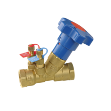 Клапан балансировочный латунный ручной с внутренней резьбой 2,5 МПа VIR 9515 АДЛ 15 мм