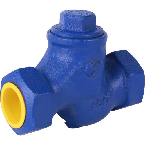 Клапан обратный чугунный Y-тип с внутренней резьбой 1,6 МПа V277 Zetkama 25х120 мм во Владивостоке