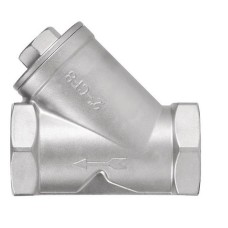 Клапан обратный нержавеющий пружинный с внутренней резьбой для наружной канализации 4,0 МПа NK-YC NK 20х79 мм