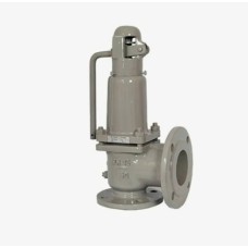 Клапан предохранительный стальной пружинный угловой фланцевый 17с6нж Арма-Пром 80 мм