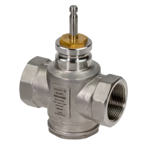 Клапан регулирующий нержавеющий трехходовой с внутренней резьбой 2,5 МПа VRB-3R Ридан 15х85 мм 1/2" во Владивостоке