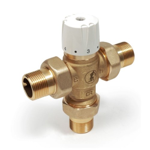 Клапан смесительный латунный термостатический седельный с наружной резьбой 1,6 МПа Giacomini 20х73 мм во Владивостоке