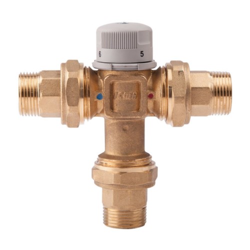 Клапан смесительный латунный термостатический седельный с наружной резьбой 1,0 МПа Icma 20х124 мм во Владивостоке