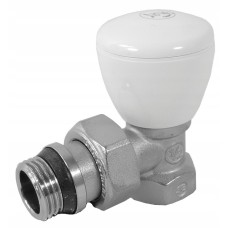 Клапан термостатический микрометрический угловой Ду-15 Ру-16 ВР (ВН) R421TG Giacomini