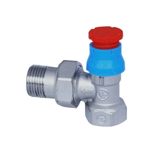 Клапан термостатический угловой Ду-20 Ру-10 ВР (ВН) с преднастройкой R401PTG Giacomini во Владивостоке