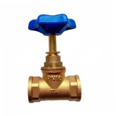 Клапан запорный латунный с внутренней резьбой 1,6 МПа 15б3р Китай 20х46,5 мм