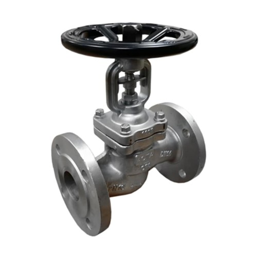 Клапан запорный сильфонный нержавеющий фланцевый 4,0 МПа KV35 Гранвент 125 мм во Владивостоке