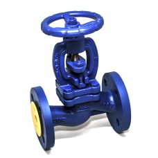 Клапан запорный сальниковый чугунный фланцевый 1,6 МПа 215A Zetkama 100х350 мм