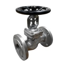 Клапан запорный сильфонный нержавеющий фланцевый 4,0 МПа KV35 Гранвент 20 мм