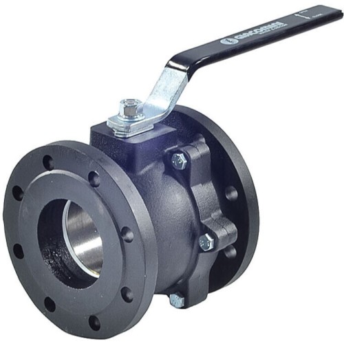 Кран шаровый чугунный фланцевый Ду-40 Ру-16 L=140мм полнопроходной Giacomini R740F во Владивостоке