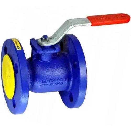 Кран шаровый чугунный фланцевый Ду-125 Ру-16 L=200мм полнопроходной Zetkama 565A во Владивостоке