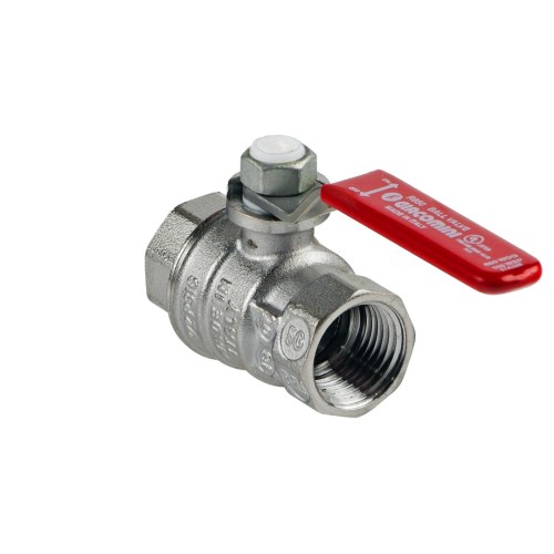 Кран запорный латунный стандартнопроходной с ручкой-рычагом ВР (ВН) Ру 42 R250D Giacomini 8х39 мм 1/4" во Владивостоке