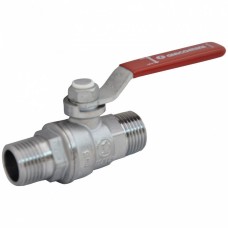 Кран запорный латунный стандартнопроходной с ручкой-рычагом НР Ру 42 R253DL Giacomini 10х58 мм 3/8"