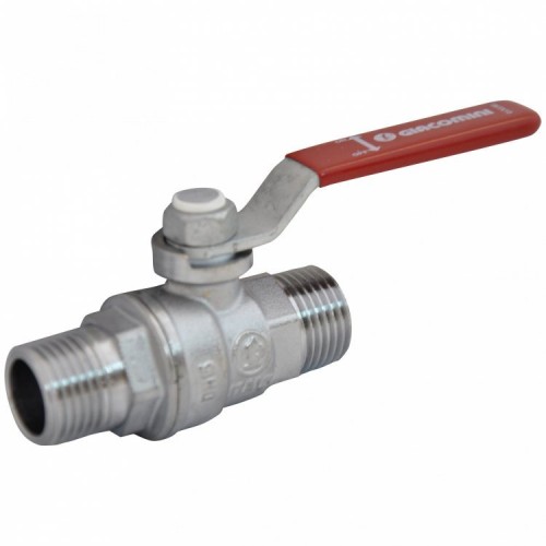 Кран запорный латунный стандартнопроходной с ручкой-рычагом НР Ру 42 R253DL Giacomini 15х66 мм 1/2" во Владивостоке