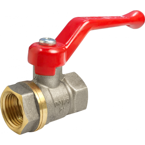 Кран запорный латунный полнопроходной с ручкой-рычагом ВР (ВН) Ру 40 Стандарт 220 ГАЛЛОП 15 мм 1/2" во Владивостоке