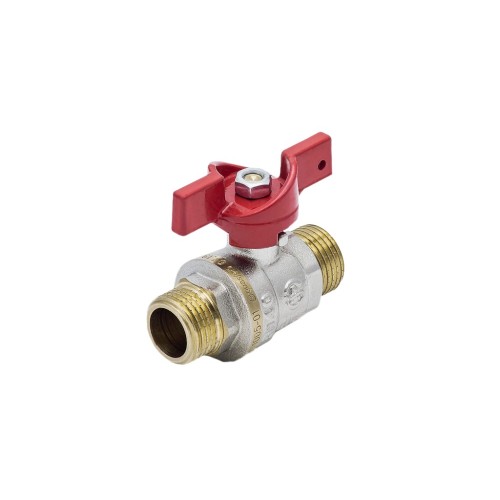 Кран запорный латунный полнопроходной с ручкой-бабочкой ВР-НР Ру 40 BV.514 MVI 15 мм 1/2" во Владивостоке