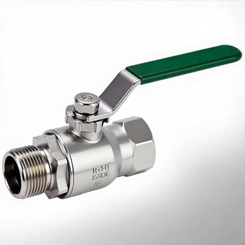 Кран запорный латунный стандартнопроходной с ручкой-рычагом ВР-НР Ру 42 R254WL Giacomini 10 мм 3/8" во Владивостоке