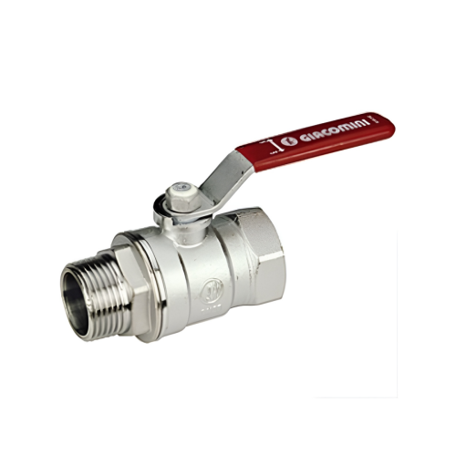 Кран запорный латунный полнопроходной с ручкой-рычагом ВР-НР Ру 42 R914L Giacomini 8х51 мм 1/4" во Владивостоке