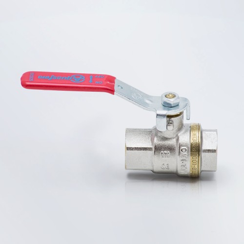 Кран запорный латунный полнопроходной с ручкой-рычагом ВР (ВН) Ру 30 BS1152A Tecofi 15 мм 1/2" во Владивостоке