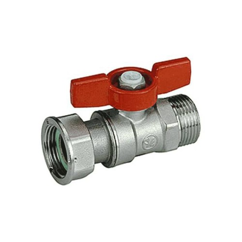 Кран запорный латунный стандартнопроходной с ручкой-бабочкой ВР-накидная гайка Ру 42 R251P Giacomini 15х68 мм 1/2" во Владивостоке