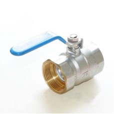 Кран запорный латунный полнопроходной с ручкой-рычагом ВР (ВН) Ру 25 Genebre 3029 Genebre 10 мм 3/8"