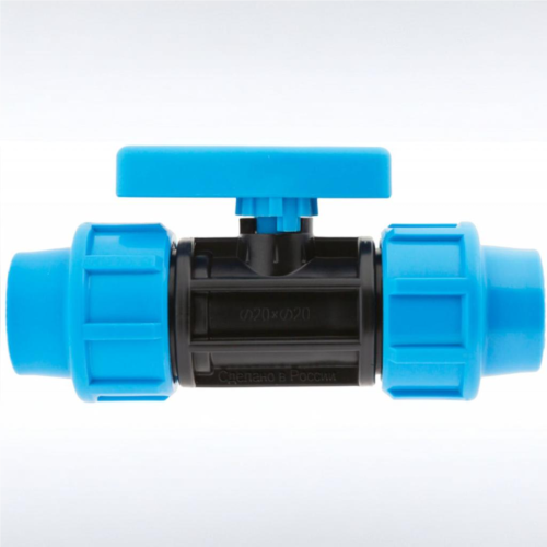 Компрессионный кран ПНД Дн 20-20 Ру-16 Джилекс во Владивостоке