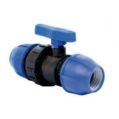 Компрессионный кран ПНД Дн 50 Ру-16 RTP (РосТурПласт) во Владивостоке