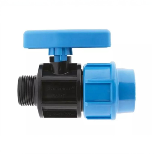 Компрессионный кран ПНД Дн 32-1" Ру-16 НР (НАР) Джилекс во Владивостоке