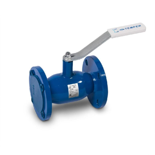 Кран запорный стальной фланцевый стандартнопроходной Ст20 КШ.Ц.Ф. Temper 150х380 мм