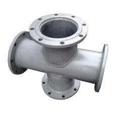 Крест фланцевый КФ стальной Ду 200-150