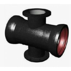 Крест раструб фланец КРФ ВЧШГ с ЦПП Ду 400-300