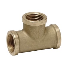 Тройник латунный ВР (ВН) Aquasfera 10 мм 3/8"