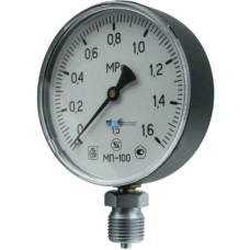 Манометр радиальный диаметр 100мм 0-25 кгс/см2 (0-2,5 МПа) М20х1,5 МТ-100 Багория