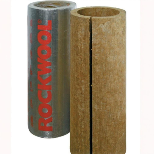 Цилиндр навивной минеральная вата 40/25 L=1м кашированный фольгой ROCKWOOL 100 во Владивостоке