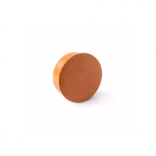 Крышка НПВХ (ПВХ) коричневая Дн 200 безнапорная на гладкий конец трубы Ostendorf KGK